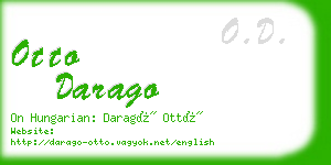 otto darago business card